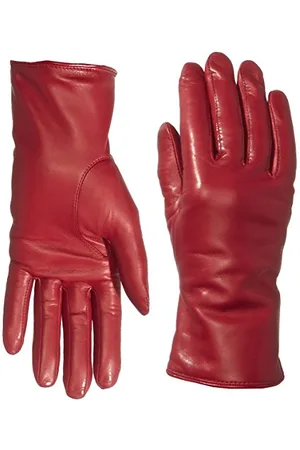 ROECKL Damskie klasyczne kolorowe rękawiczki, czerwone (red 450), 6 (rozmiar producenta: 6)