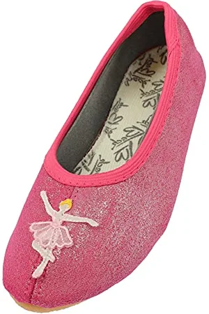 Beck Dziewczęce buty gimnastyczne baleriny, Pink Pink 06, 25 EU