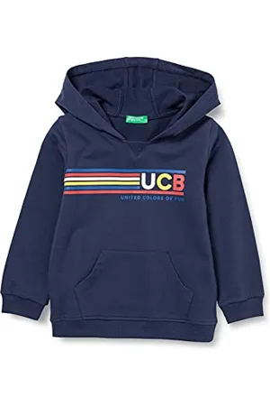 Benetton (Z6ERJ) Bluza z kapturem dla chłopców