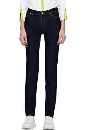 Armani Exchange Dżinsy damskie skinny Fit, Dżins indygo, 25W