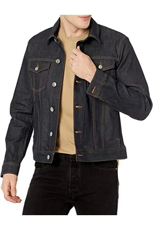 Armani Exchange Męska kurtka indigo Allover Denim, , M