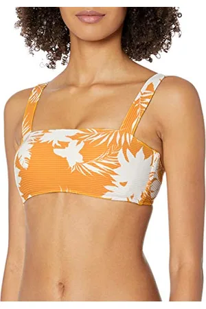 Seafolly Damski biustonosz Wild Tropics Bandeau biustonosz bikini top, , 80B