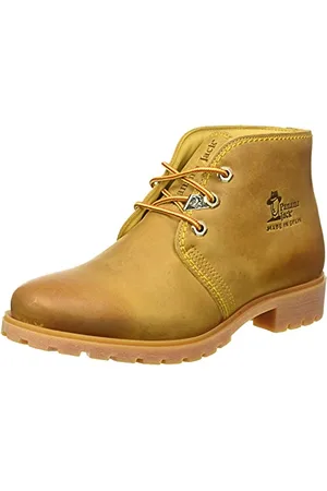 Panama Jack Bota Panama damskie buty z zimną wyściółką Chukka Boots z krótką cholewką, Żółty Vintage B1-36 EU