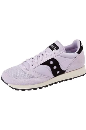 Saucony Jazz Original Vintage, Sneaker Donna, Viola Nero, 42 EU