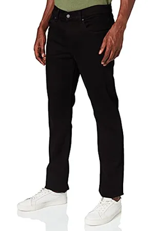 7 for all Mankind Męskie dżinsy Slimmy Luxe Performance Eco Rinse Black Jeans