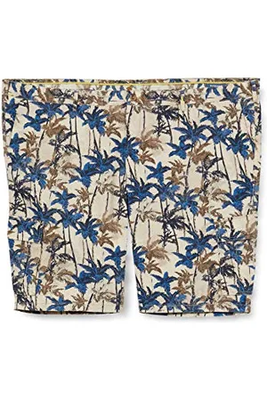 Camel Active Męskie spodenki Bermudy Cargo Shorts, Palmen Print, 34