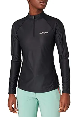 Berghaus Damska koszulka z długim rękawem 24/7, zapinana na zamek błyskawiczny Through Base Layer Top, , 8