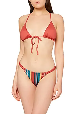 Mapalé Damskie bikini pustyni zmierzch paski zestaw, średni