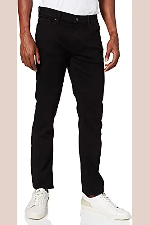 7 for all Mankind Męskie Spodnie Dżinsy Ronnie Luxe Performance Eco Rinse Black, , 29W x 30L