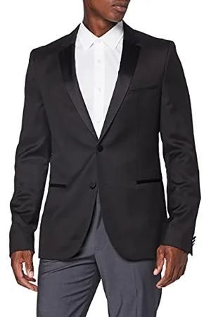HUGO BOSS Męska kurtka garniturowa Alinzs, czarny (black 001), 98