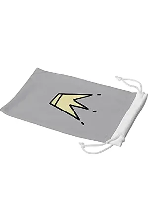 Bonamaison Etui na okulary z cyfrowym nadrukiem, etui na okulary przeciwsłoneczne, 100% bawełna, miękkie i smukłe, ochronne etui na okulary z zamknięciem na sznurek, 1 sztuka, 11 x 19 cm