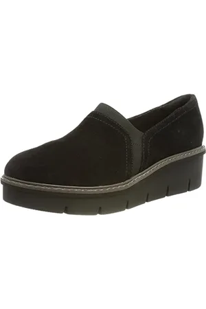 Clarks Damskie buty Airabell Mid Slipper, czarny - - 42 EU