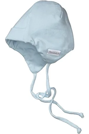 Sterntaler Baby Boy Cap do wiązania ochrony uszu, niebieski - 4001455, , Rozmiar Uniwersalny (Rozmiar Producenta: 37)