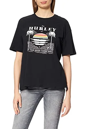 Hurley Damska koszulka w Gooder Times Boyfriend S
