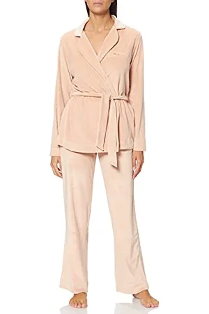 Emporio Armani Damska błyszcząca aksamitna kurtka + spodnie, , S