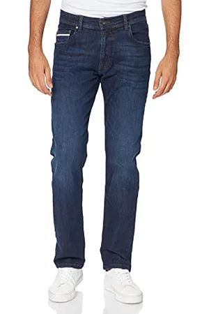 Bugatti Męskie dżinsy Denim Modern Fit Five-Pocket bawełna Stretch, , 34W / 34L