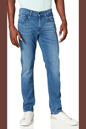 7 for all Mankind Męskie slimmy Tapered Luxe Performance Plus nowoczesne niebieskie jeansy