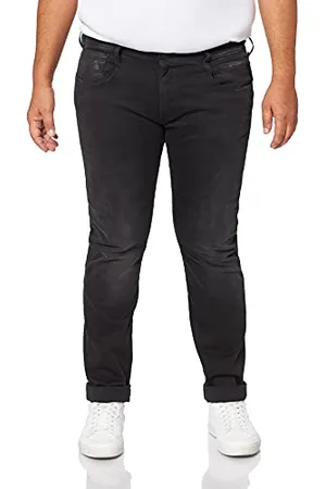 Replay Męskie dżinsy Anbass, czarny (098 Black), 32W x 32L