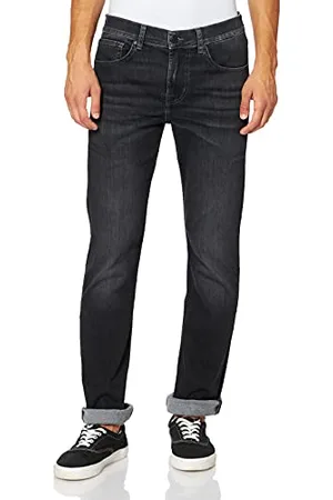7 for all Mankind Męskie jeansy Slimmy Luxe Performance Eco Grey, , 36W x 30L
