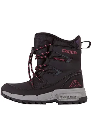 Kappa Unisex dziecięce buty do biegania Youma Tex K Kids, - 1122 Black Pink - 31 EU