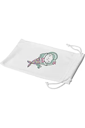 Bonamaison Etui na okulary z cyfrowym nadrukiem, etui na okulary przeciwsłoneczne, 100% bawełna, miękkie i smukłe, ochronne etui na okulary z zamknięciem na sznurek, 1 sztuka, 11 x 19 cm