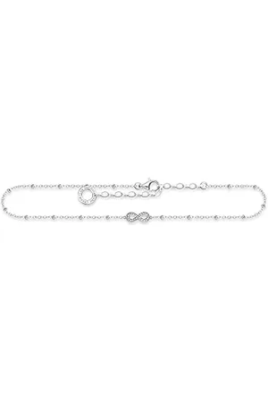 Thomas Sabo Damen Fußkette Infinity 925er Sterlingsilber, AK0029-051-14-L27V