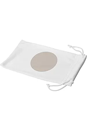 Bonamaison Etui na okulary z cyfrowym nadrukiem, etui na okulary przeciwsłoneczne, 100% bawełna, miękkie i smukłe, ochronne etui na okulary z zamknięciem na sznurek, 1 sztuka, 11 x 19 cm