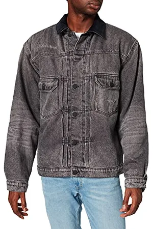HUGO BOSS Męska kurtka dżinsowa Liberty Bc, , XL