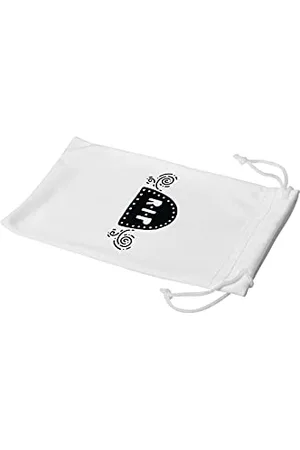 Bonamaison Etui na okulary z cyfrowym nadrukiem, etui na okulary przeciwsłoneczne, 100% bawełna, miękkie i smukłe, ochronne etui na okulary z zamknięciem na sznurek, 1 sztuka, 11 x 19 cm