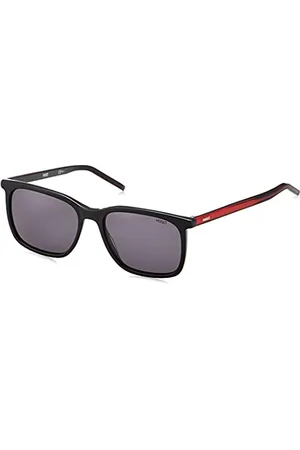 HUGO BOSS HG 1027/S Okulary przeciwsłoneczne, Nero Rosso, 55 dla mężczyzn, , 55/18/145