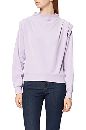 NA-KD Detailed Hoodie Damska bluza, Szary, XS