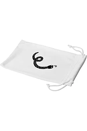 Bonamaison Etui na okulary z cyfrowym nadrukiem, etui na okulary przeciwsłoneczne, 100% bawełna, miękkie i smukłe, ochronne etui na okulary z zamknięciem na sznurek, 1 sztuka, 11 x 19 cm