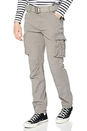 Schott NYC Spodnie męskie, szary, 30W