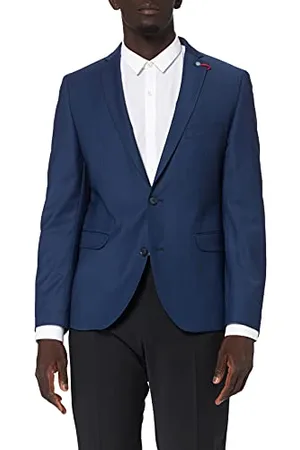 Club of Gents Męska kurtka CG Caden SV Business Suit Jacket, niebieska, normalna, , Rozmiar uniwersalny