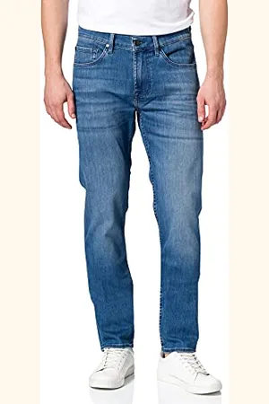 7 for all Mankind Męskie Slimmy Tapered Luxe Performance Eco Mid Blue Jeansy