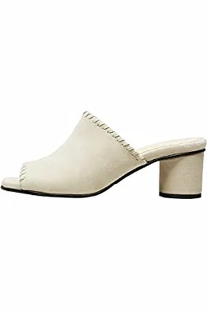SELECTED Female Mules zamsz kozią, beżowy - - 38 EU