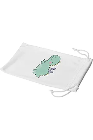 Bonamaison Etui na okulary z cyfrowym nadrukiem, etui na okulary przeciwsłoneczne, 100% bawełna, miękkie i smukłe, ochronne etui na okulary z zamknięciem na sznurek, 1 sztuka, 11 x 19 cm