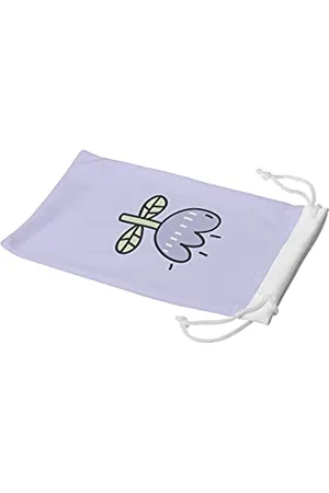 Bonamaison Etui na okulary z nadrukiem cyfrowym, etui na okulary przeciwsłoneczne, 100% bawełna, miękka i wąska, 1 sztuka, 11 x 19 cm, , 11 x 19 cm, Etui na okulary z nadrukiem cyfrowym z