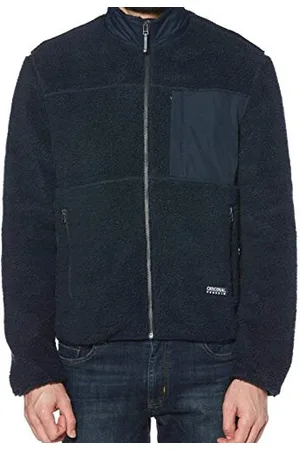 Original Penguin Kurtka męska z zamkiem błyskawicznym Sherpa