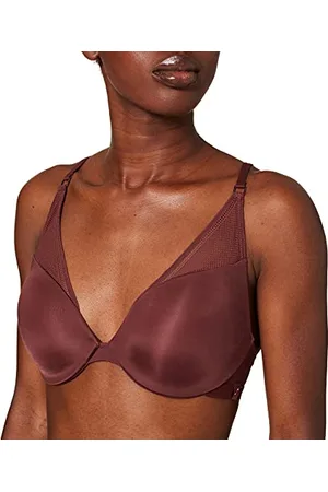 Sloggi Damski biustonosz push-up Symmetry WHU, Dekadent Chocolate, 70A