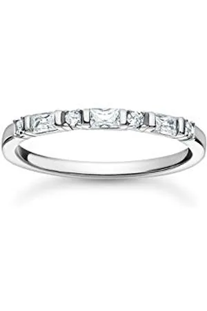 Thomas Sabo Pierścionek białe kamienie srebro 925 TR2348-051-14-48