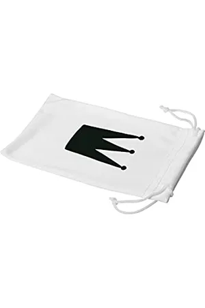 Bonamaison Etui na okulary z cyfrowym nadrukiem, etui na okulary przeciwsłoneczne, 100% bawełna, miękkie i smukłe, ochronne etui na okulary z zamknięciem na sznurek, 1 sztuka, 11 x 19 cm