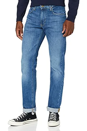 Lee Herren-Jeans Daren, Reißverschluss, Regular Straight Fit, Straight Leg