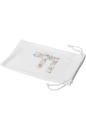 Bonamaison Etui na okulary z cyfrowym nadrukiem, etui na okulary przeciwsłoneczne, 100% bawełna, miękkie i smukłe, ochronne etui na okulary z zamknięciem na sznurek, 1 sztuka, 11 x 19 cm
