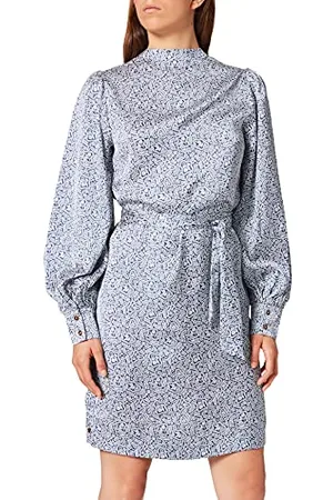Scotch&Soda Damska sukienka drapey z nadrukiem, , S