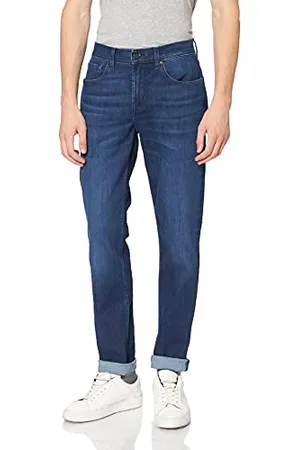7 for all Mankind Męskie dżinsy Slimmy Tapered Luxe Performance Eco Indigo Blue, , 36W / 30L