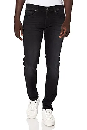 7 for all Mankind Męskie dżinsy Slimmy Tapered Stretch Tek Moving On, , 40W / 30L