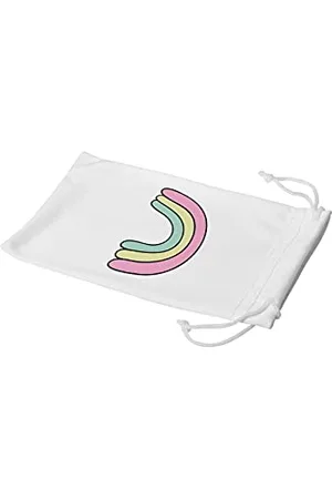Bonamaison Etui na okulary z cyfrowym nadrukiem, etui na okulary przeciwsłoneczne, 100% bawełna, miękkie i smukłe, ochronne etui na okulary z zamknięciem na sznurek, 1 sztuka, 11 x 19 cm