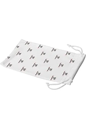 Bonamaison Etui na okulary z cyfrowym nadrukiem, etui na okulary przeciwsłoneczne, 100% bawełna, miękkie i smukłe, ochronne etui na okulary z zamknięciem na sznurek, 1 sztuka, 11 x 19 cm