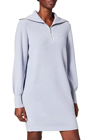 Y.A.S Damska sukienka DALMA LS Zip Knit Dress S. Sukienka, , M